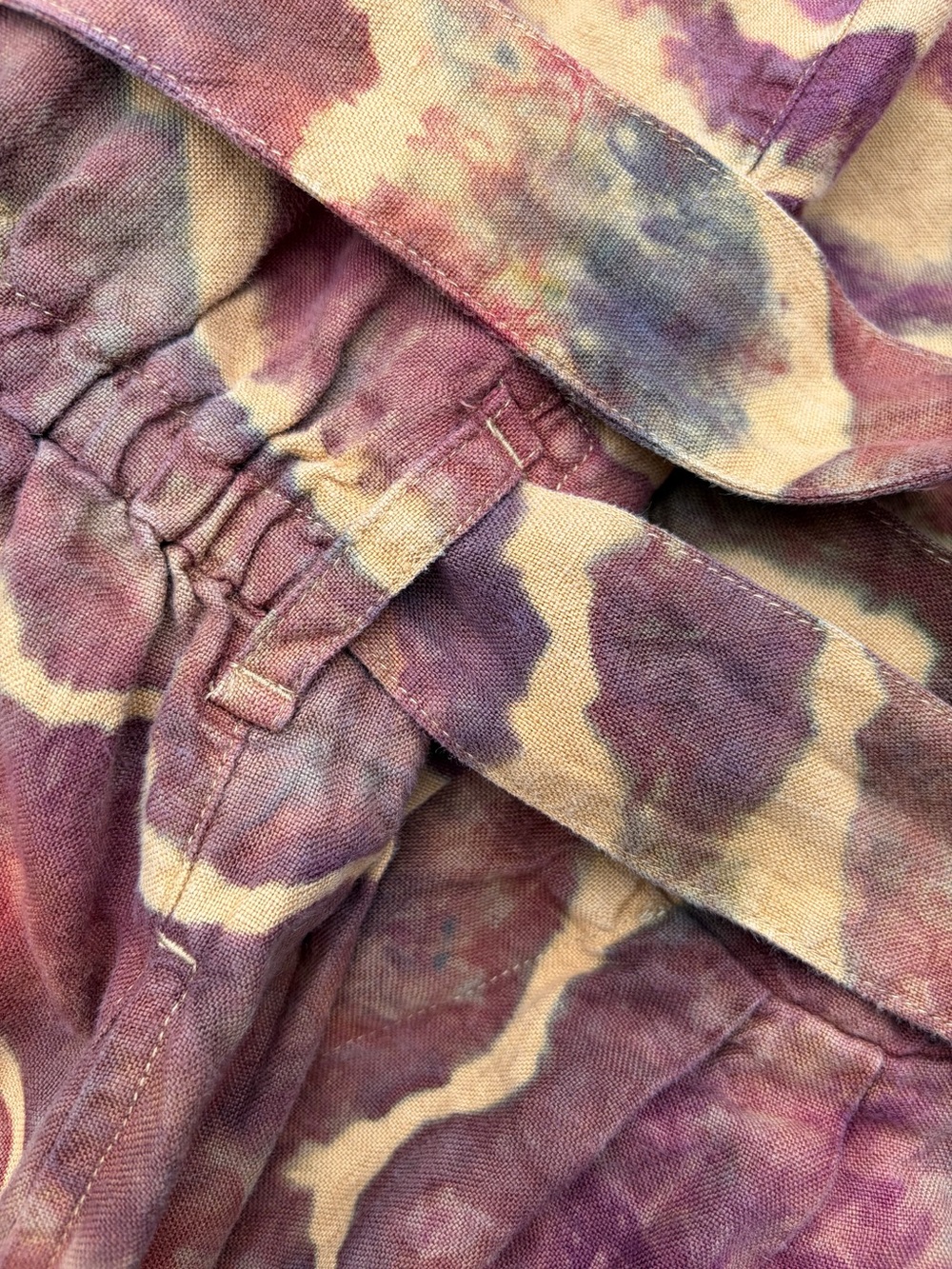 notPERFECTLINEN Ice Dyed Margaret Wrap Jumpsuit - Picture 7 of 11
